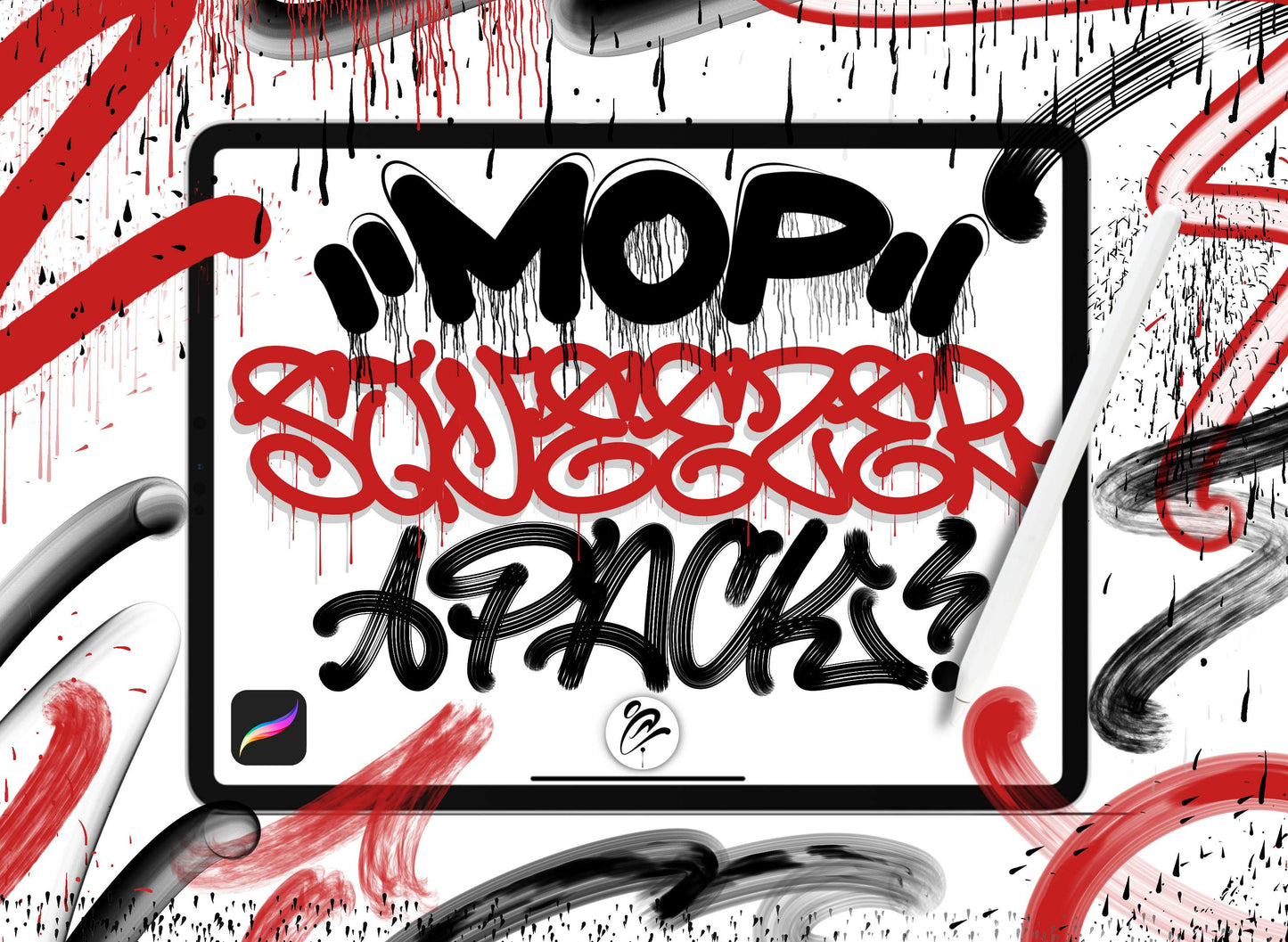 All in one graffiti brush pack
