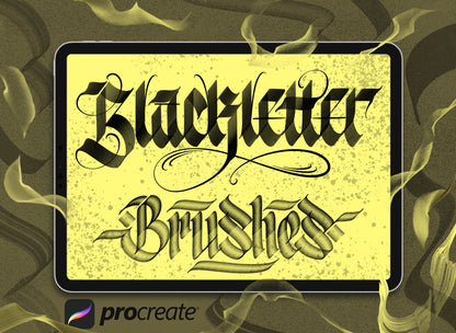 Super Lettering Pack – Over 270 Professional Brushes for Procreate