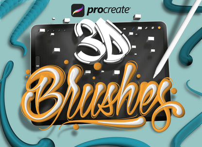 Super Lettering Pack – Over 270 Professional Brushes for Procreate