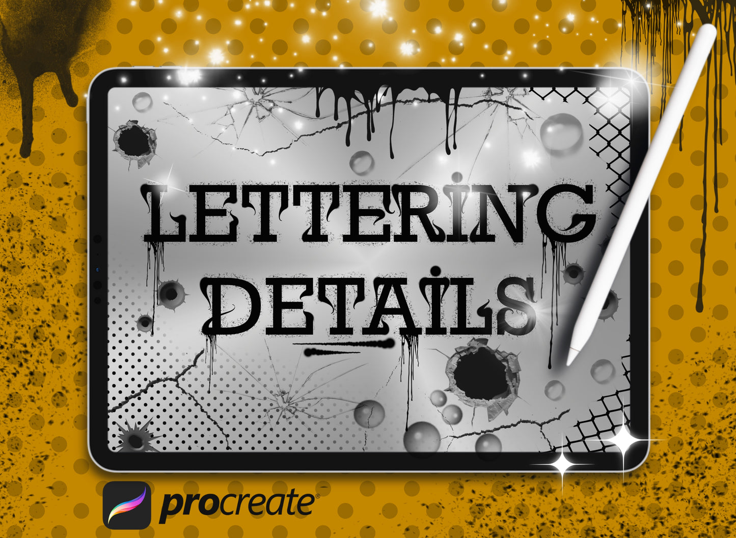 Details brush pack for Lettering, Graffiti & Calligraphy