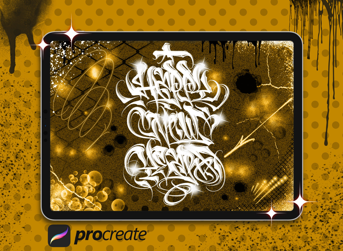 Details brush pack for Lettering, Graffiti & Calligraphy